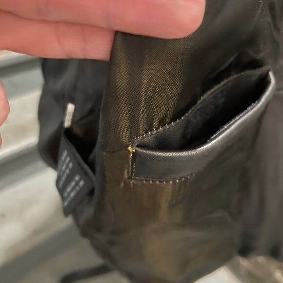 Andrew Marc Dark Brown Leather Jacket Men’s Size L (Good Condition) - Picture 5 of 15